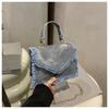 Bolsos Bolso Cruzado para Mujer 2025 Nuevo Bolso de Moda Diseño Nicho Un Solo Hombro Bolso Sobaco Personalizado Bolso Cuadrado Pequeño