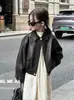 Chaqueta de Cuero para Niña Primavera y Otoño 2026 Nueva Moda Chaqueta de Otoño Infantil para Niñas Mayores Top Elegante