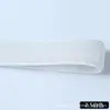 Atacado de Fábrica em Estoque Elástico Ondulado de 1,5-2,5cm para Pulseiras de Relógio, Bolsas, Sapatos, Chapéus e Roupas