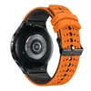 Correa de silicona transpirable de doble capa para pulsera Samsung Galaxy watch 65 44/43/47mm
