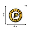 Logotipo de Equipo de Baloncesto Bordado Pegatinas de Tela para Ropa, Zapatos y Sombreros Insignia Bordada Parche Pegatinas Logotipo de Equipo Insignia Logotipo Pegatinas Bordadas