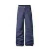 Jeans rectos de pinzas estilo americano Cleanfit para hombre, pantalones holgados de alta gama ligeramente acampanados, pantalones de trabajo de leñador de algodón puro