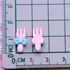 Mini Presilhas de Cabelo Fofas e Delicadas da Série Rosa Brilhante, Decorações para Unhas, Adesivos de Cola de Creme, Acessórios