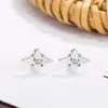 Pendientes de Estrella Novedosos y de Moda 2023, Diseño Sencillo de Nicho, Pendientes de Corazón de Gama Alta, Accesorios de Oreja de Verano Estilo Minimalista