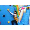 Paraíso infantil Castillo travieso tobogán grande para exteriores escalada en roca Combinación de castillo exterior Castillo inflable tobogán trampolín