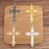 (15363) Accesorio DIY colgante de cruz aleación