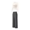 Conjunto de yoga para mujer, con un top ligero y transpirable de manga larga y leggings deportivos de secado rápido, perfecto para correr, entrenar y yoga