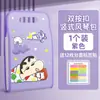 Bolsa Plegable A4 de Crayon Shin-Chan, 12 Compartimentos, Portadocumentos Grande, Bolsa para Exámenes Estudiantiles, Almacenamiento de Información, Carpeta, Venta al por Mayor