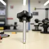Fabricantes de Dongguan soporte para teléfono móvil m8 plástico mango de cinco estrellas mango de plástico de cinco ángulos ranura de coche dientes internos
