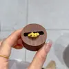 Novo Estilo Chinês Artesanato Antigo em Ouro, Anel Fique Rico Imediatamente, Design de Nicho de Alta Qualidade, Cavalo do Zodíaco, Anel do Ano Animal para Mulheres
