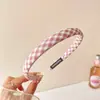 Diadema de esponja de color caramelo de alta gama hace la cara más pequeña, parte superior alta del cráneo, diadema versátil, uso diario, accesorio para el cabello de flor en la cabeza con temperamento
