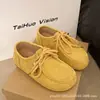Novos Sapatos Birkenstock Retrô com Contas 2025 Femininos Camurça Solado Macio Planos Casuais Loafers Preguiçosos