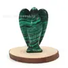 Suministro Transfronterizo Adornos de Ángel de Cristal de Jade de 2 Pulgadas Artesanías de Talla de Piedra Semipreciosa Amatista Adornos de Estilo Europeo