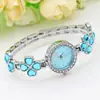 Pulseira de Relógio Feminina com Ponto de Diamante Trevo de Quatro Folhas Pulseira de Relógio Feminino Casual Relógio de Presente Joia Relógio Feminino Mão