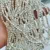 Linha de algodão cristal afiado miçangas de vidro cortado ultra pequenas de 2-3mm faça você mesmo acessórios de vestuário de cristal com miçangas acessórios para pulseira colar