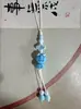 Amuletos para Bolsos de Cerámica Tejidos a Mano con Forma de Fresas, Ballenas, Hongos y Calabazas. Suministro al por mayor para bolsas de vendedores ambulantes