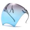 Gafas Transparentes de Cara Completa Transfronterizas Máscara Protectora A Prueba de Salpicaduras Máscara Espacial Espejo Espacial Antivaho Colorido