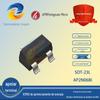 Pacote APM/Yongyuan Micro-AP2N06BI SOT-23L 60V 2A N-Channel Modo de aprimoramento MOSFET