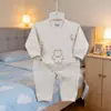 26 Mono de Mariposa para Bebé de Primavera y Otoño, Felpa Suave Engrosada, Traje de Gateo para Bebé con Bordado de Dibujos Animados sin Costuras, Mono de una Pieza 52-59 #