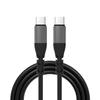 Cable de datos de carga rápida PD60W tipo C para Huawei Samsung Apple 15 20V3A línea de carga rápida de silicona