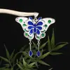 Estilo Étnico Guizhou Colgante de Plata Miao DIY Accesorios Étnicos Miao Base Vacía Placa Base Joyería Artesanal de Minorías Étnicas Set de Estilo Largo