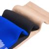Joelheira tricotada em nylon direto da fábrica para badminton, basquete, montanhismo, quatro lados, bomb, sala com ar condicionado, joelheira quente