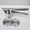 Extractor de Jugo, Triturador de Frutas y Verduras de Acero Inoxidable, Machacador de Papas, Extractor de Jugo de Aleación de Aluminio, Extractor de Jugo Cola de Pez