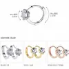 Versión coreana de la novela pendientes de moda populares pendientes de diamante de ocho corazones y ocho flechas de seis garras pendientes para mujer pendientes al por mayor