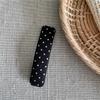 Moda Joker Preto e Branco Ponto de Onda Gota d'Água BB Clip Clip para Franja Cabelo Quebrado Geométrico Retangular Grampo de Cabelo Clipe Lateral Clipe de Uma Palavra