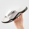 Pantuflas de Verano para Hombre para Exteriores con Sensación de Pisar Heces, Talla Grande, Antideslizantes, para el Hogar, Baño, Ducha y Uso en Interiores