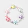 Nova Pulseira Infantil Transfronteiriça de Princesa Pérola Macaron Cor Clara Borboleta Verão Tendência Pulseira de Menina