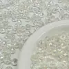 Cuentas de rombos facetados de colores AB de 6-10 mm, cuentas de rueda acrílicas facetadas, accesorios para pulsera, collar, joyería DIY