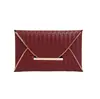 Bolsa Sobre Envelope Bolso de Mujer 2025 Nuevo Bolso de Mano Bolso de Mano de Mujer Textura Tejida Bolsa de Negocios con Compartimento