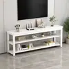 Mueble de TV Sencillo para Sala de Estar, Apartamento de Alquiler, Mesa de Centro para Apartamento Pequeño, Nuevo Modelo 2025 Soporte de TV, Mesa Pequeña