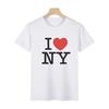 Transferencia de Calor Verano 200g Camiseta de Manga Corta para Mujer Color Sólido Ropa Día de San Valentín Chino Ropa Suelta para Pareja Venta al por Mayor de Fábrica