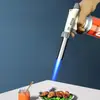 Pistola de Soplete Tipo Tarjeta Artefacto para Quemar Cabello Soplete de Gas Quemador de Pelo de Cerdo Barra de Soldadura Encendedor de Barbacoa Boquilla para Hornear Pistola de Soldadura para el Hogar