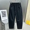 Estilo Casual Tendência Jovem e Energético Outono e Inverno Calças Casuais Calças Largas Calças Jeans Scimitar Masculino Calças Banana