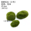 Rochas Bonsai Plantas Mini Musgo Musgo de Cabelo Branco Micro Paisagem Garrafa de Vidro Suculenta Artesanal Materiais DIY