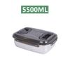 Acero Inoxidable Material 304 Caja para Comida Fresca Comida Empaquetada Caja para Comer Caja de Almacenamiento de Frutos Secos Transfronteriza Caja Redonda Doméstica para Conservar Fresco