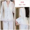 Guiruo Veludo Impresso Borboleta Sexy Sem Costas Pure Desire Renda com Peito Almofada Pijama Vestido Exterior Roupas de Casa terno 4092