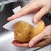 Cepillo Flexible para Dedos para Frutas y Verduras, Cepillo de Limpieza Doméstico para Frutas y Verduras, Cepillo de Limpieza Multifuncional para Espacios de Cocina Venta al por Mayor