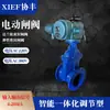 Válvula gaveta de vedação macia elétrica Z945X-16Q ferro fundido elástico aço inoxidável válvula d'água 10Q DN50 80 125 200
