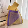 Bolso Tote Nuevo de Moda con Lindo Diseño de Animal, Bolso de Mano Versátil para Mujer, Estilo Coreano y Japonés, Bolso de Punto para Exteriores para Damas