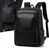 Mochila ligera a cuadros estilo business, mochila de moda para hombre para el día a día, adecuada para viajes de negocios, con gran capacidad para llevar computadoras y documentos