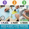 Estêncil de Pintura de Animais Padrão Moldes de Pintura DIY para Crianças Reutilizável Fábrica Personalizada