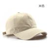 Gorra de béisbol de color liso con cabeza grande para hombre, gorra de béisbol de cara grande para las cuatro estaciones, parte superior suave con circunferencia de cabeza grande, gorra con visera que se profundiza y que parece un sombrero pequeño para mujer