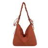 Bolsa feminina de grande capacidade, nova tendência 2026 outono casual moda bolsa tote para escola e trabalho, estilo ombro e transversal