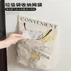 Organizador de Almacenamiento para Bolsas de Basura de Cocina, Bolsa de Almacenamiento de Gran Capacidad Montada en la Pared para Bolsas de Plástico, Bolsa de Malla con Cinta Mágica