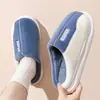 Zapatillas de Muebles de Interior de Otoño Invierno Transfronterizas Suministro Directo de Fábrica Ligeras Cómodas Deslizables Zapatillas Peludas