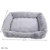 Casa de cachorro inverno quente espessada pelúcia quatro estações universal casa de gato cama de pet tapete para cachorro pequeno fabricante atacado produtos em estoque